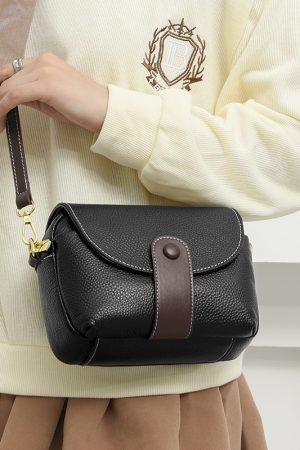 Shoulder Top Layer Cowhide Women's Cross-body Bag